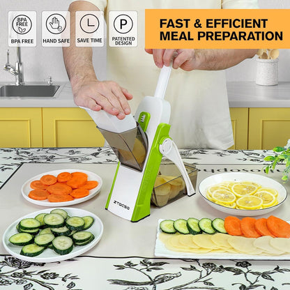 5-in-1 Safe Slicer – Adjustable & Versatile Atatijari 